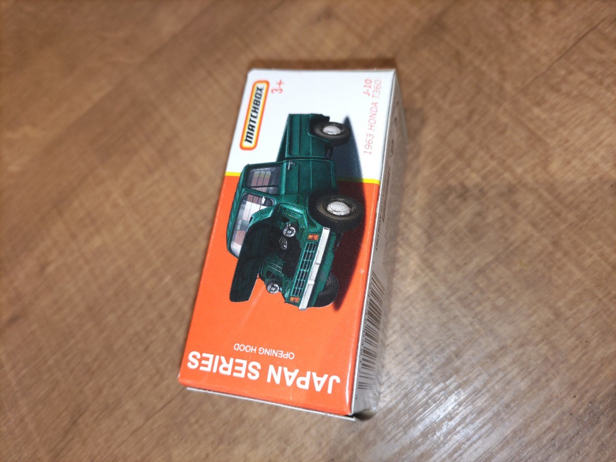 マッチボックス　ジャパンシリーズ　Ｊー１０　１９６３　ホンダ　T３６０ 　MATCHBOX 　日本シリーズ　　軽トラ　MATTEL　 マテル　レトロ_画像2