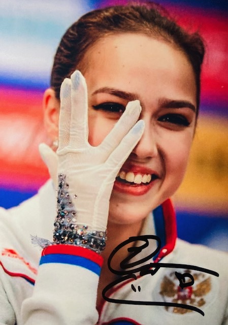  женщина fi механизм skate Arena * The gitowa с автографом фотография flat . Olympic золотой Medalist 1