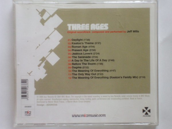 即決□Jeff Mills / Three Ages□Underground Resistance□2,500円以上の落札で送料無料!!_画像2