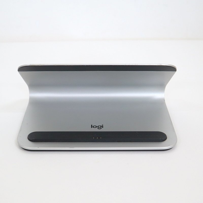 【Logicool/ロジクール】iD10 BASE iPad Pro用 充電スタンド シルバー ジャンク品/ts0156_画像2