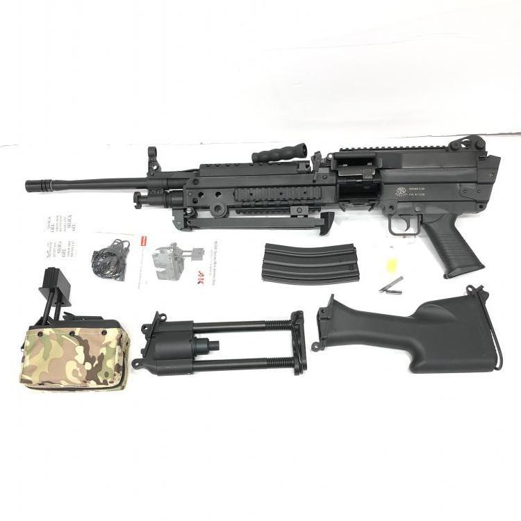 【中古】18歳以上 説明書欠品)S&T M249 SAW E2 BK スポーツライン BOXマガジン付き[240069154349]の画像2