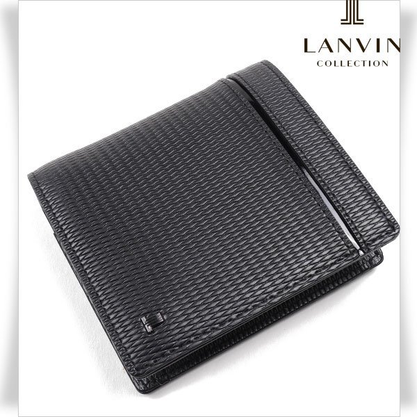 新品1円～☆LANVIN COLLECTION ランバン コレクション メンズ 牛革