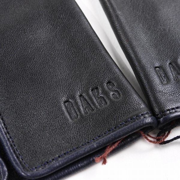 新品1円～★DAKS LONDON ダックス ロンドン 日本製 メンズ 羊革レザー 手袋 グローブ ネイビー 25cm タッチパネル対応 ギフトに♪◆1798◆_画像6