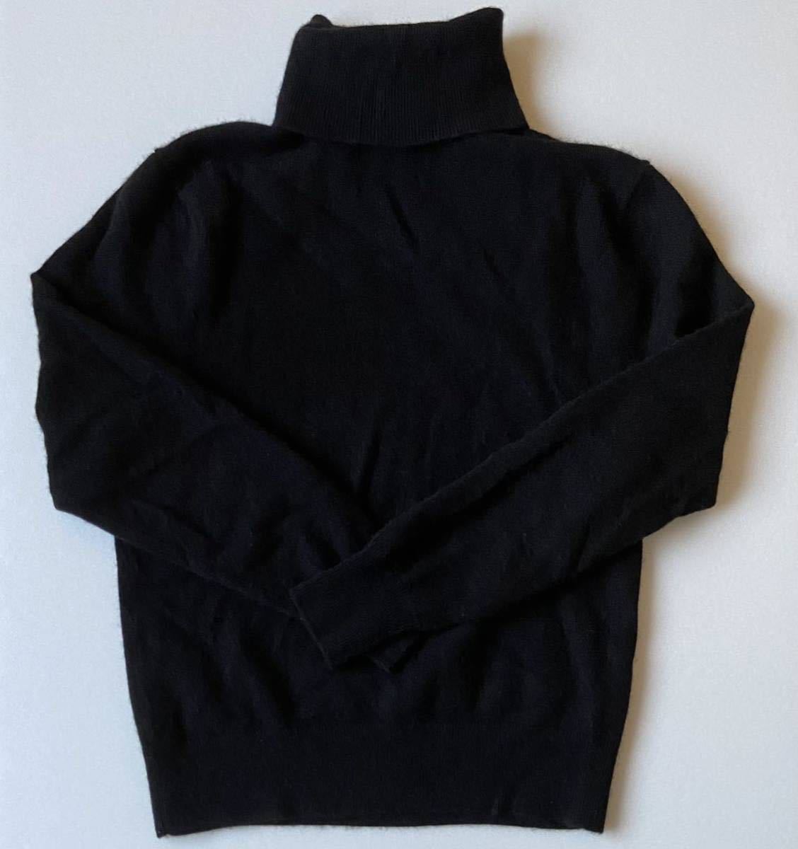 UNIQLO カシミヤタートルネックセーター ブラック Sサイズ UNIQLO カシミヤタートルネックセーター ブラック Sサイズ