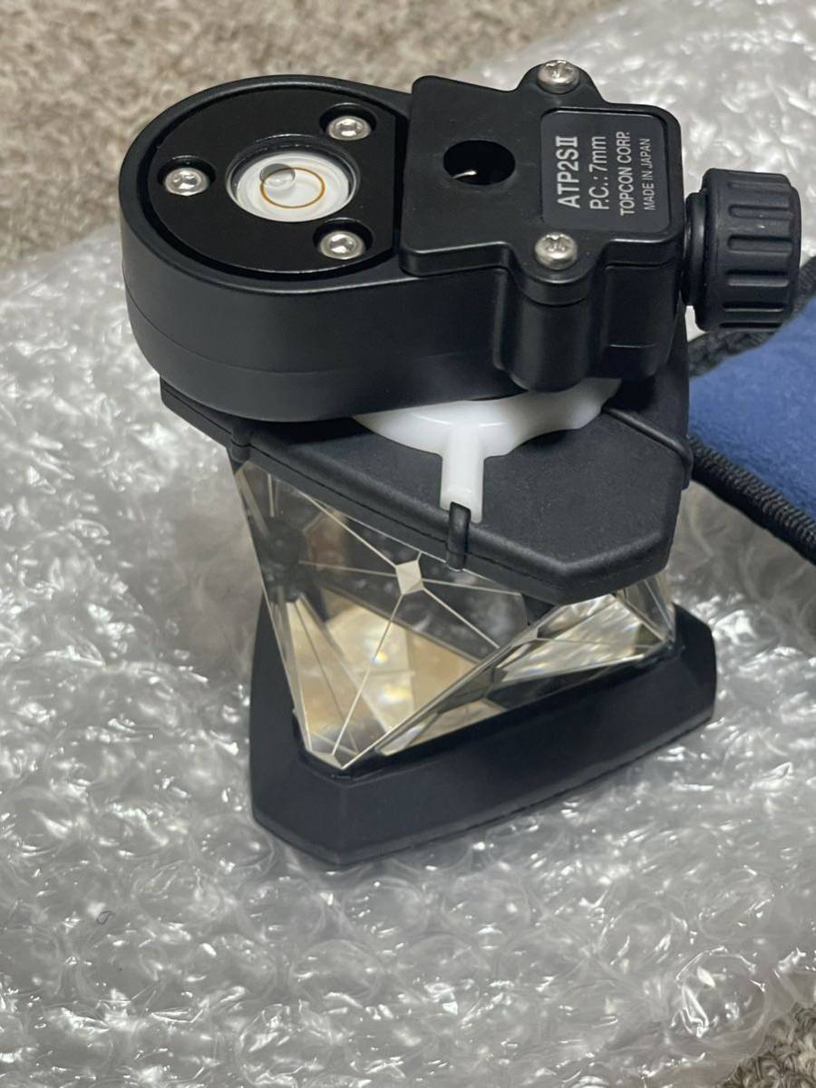 純正品 未使用 TOPCON 360°プリズム ATP2SⅡ ピンポール付き 純正品 未使用 TOPCON 360°プリズム ATP2SⅡ ピンポール付き
