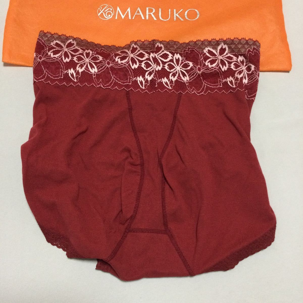 新品未使用　ＬＬ　ショーツ マルコ 補正下着 サクラ アヴァンセ クラウニングレッド MARUKO 限定色　大きいサイズ　即決　送料無料_画像2