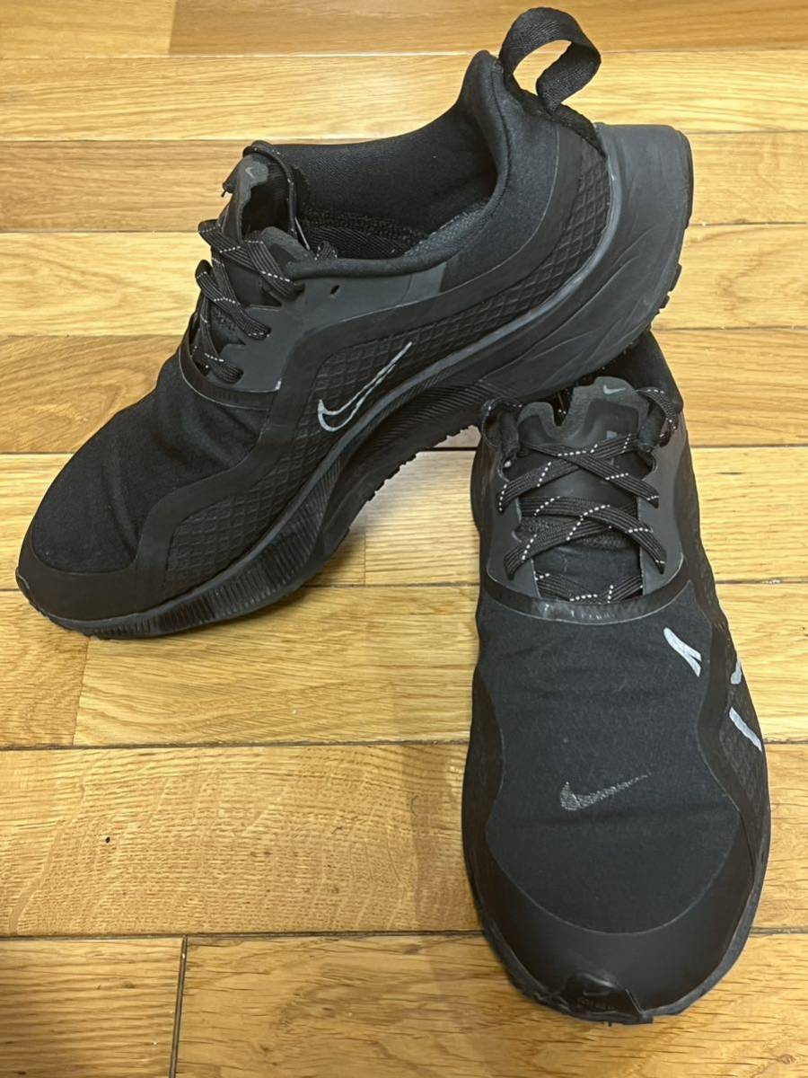 ナイキ エア ZM ペガサス 37 シールド ブラック26.5cm NIKE AIR ZM PEGASUS 37 SHIELD BLACK_画像4