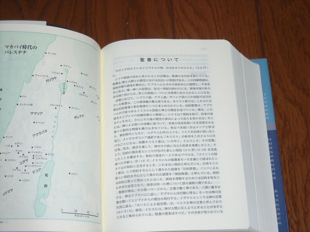 即決！日本聖書協会　新共同訳　小型聖書　NＩ４４（旧約・新約）：カバー付／新品未使用品／送料無料！ _画像7