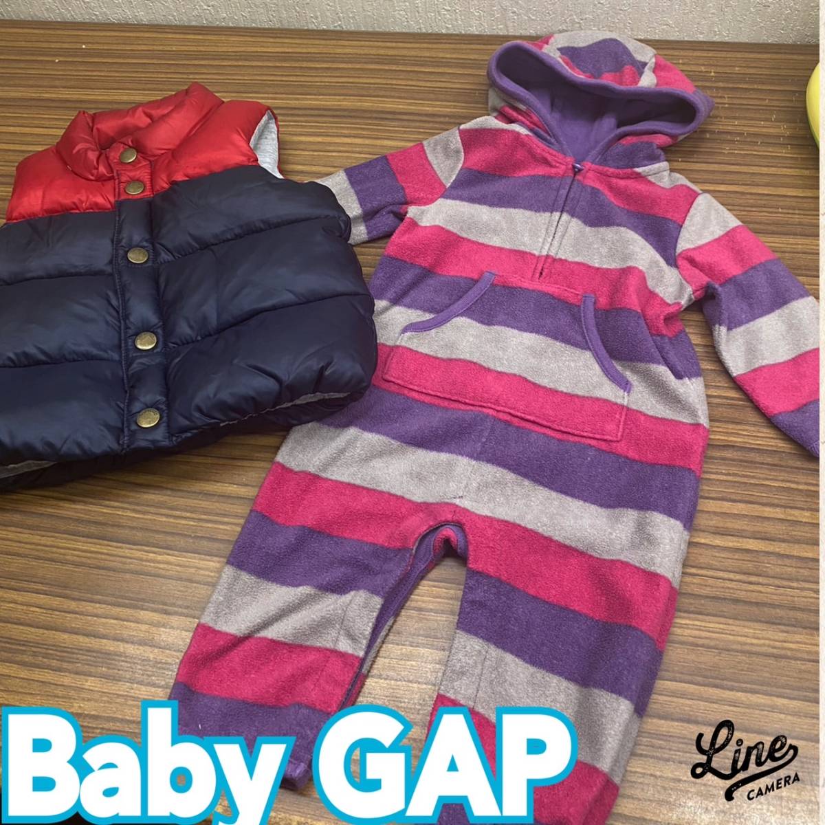 Baby GAP * 12-18 months the best & 60 size fleece coverall 2 point set * baby Gap * outer snowsuit 