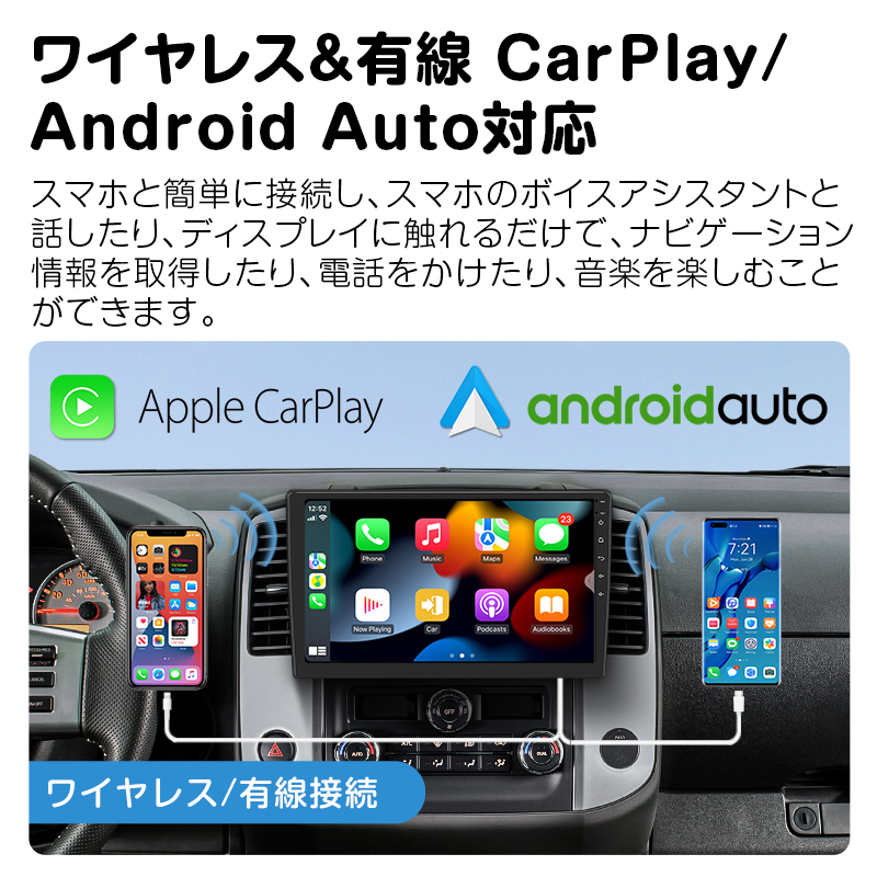 ディスプレイ オーディオ カーオーディオ一体型ナビ カーナビ android 搭載 10.1インチ　b-32_画像3