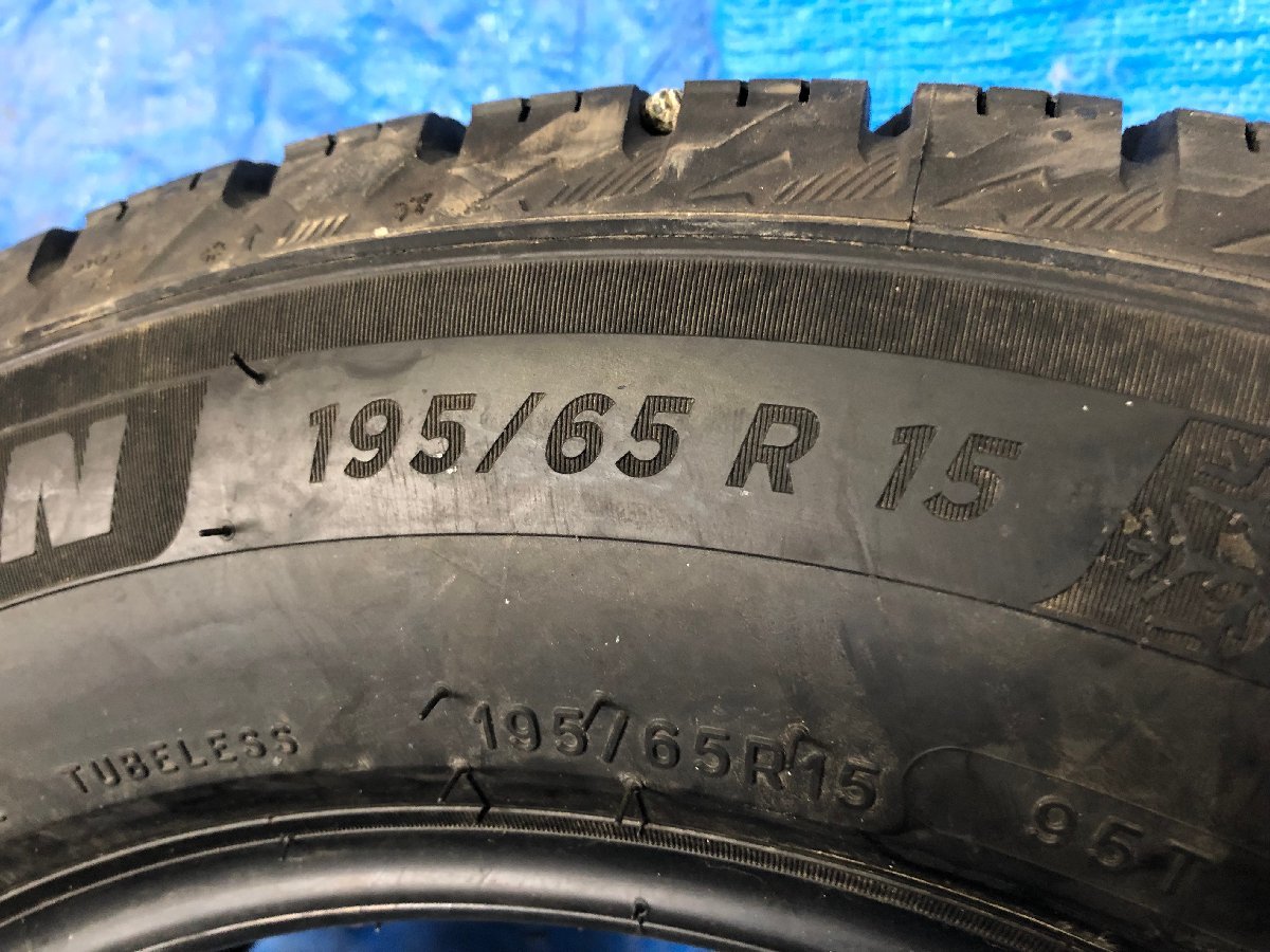 Michelin ミシュラン X-ICE SNOW 195/65R15 XL規格 2023年製 9部山 プリウス/ノア/ヴォクシー/セレナ/ステップワゴン 等に_画像7