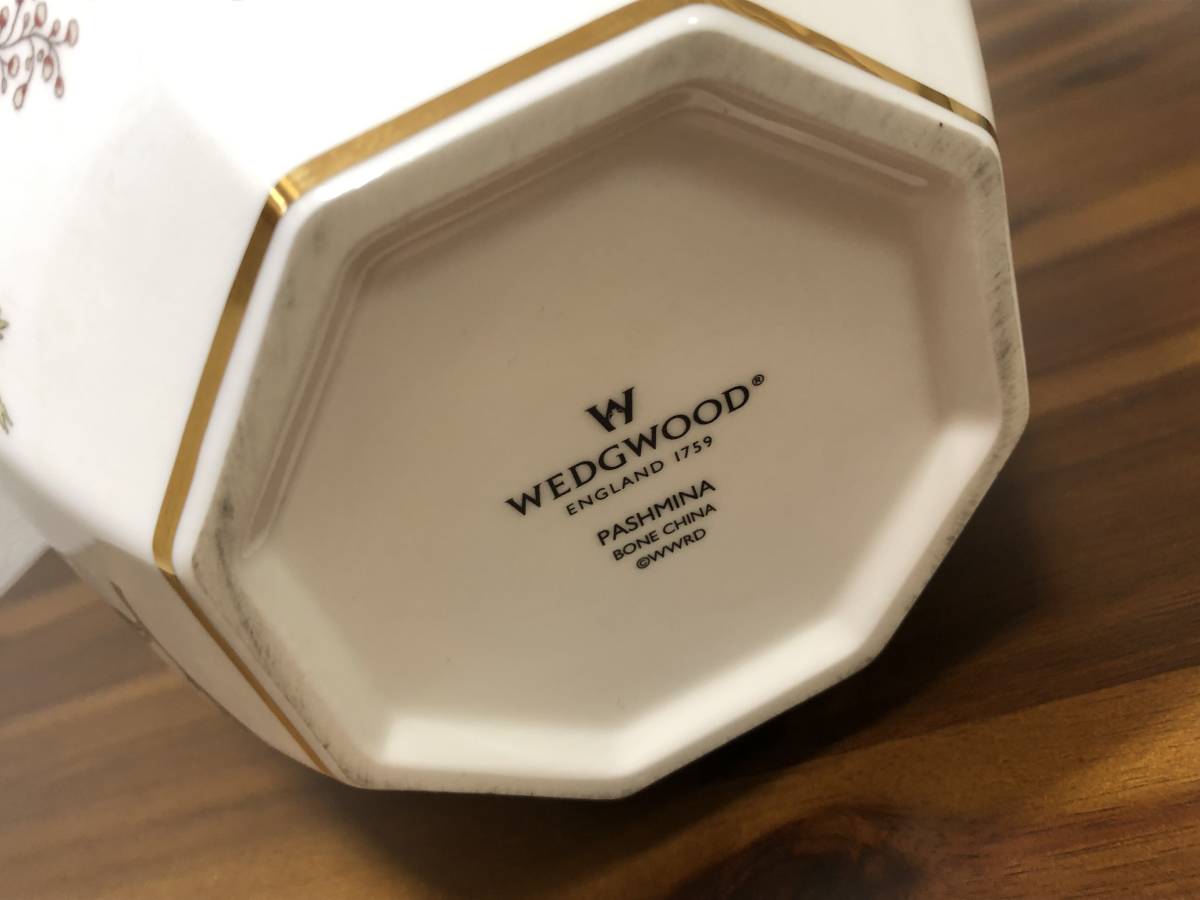 WEDGWOOD フラワーベース PASHMINA ウェッジウッド パシュミナ 花瓶 花器 洋食器 イギリス 札幌市_画像7