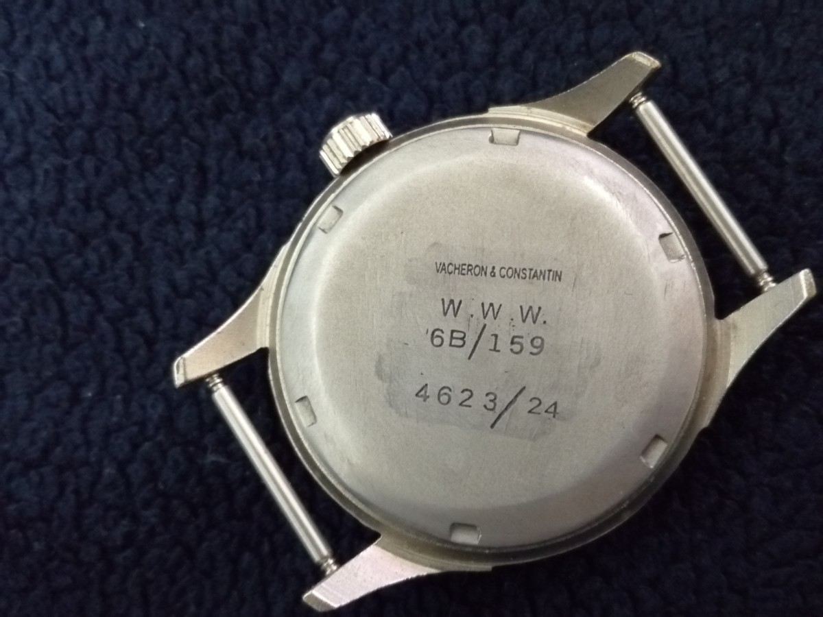 アンティーク　ヴァシュロンコンスタンタン　軍用時計　手巻き　ベトナム戦争　ミリタリーウォッチ　メンズ　腕時計　アメリカ軍　カーキ_画像3
