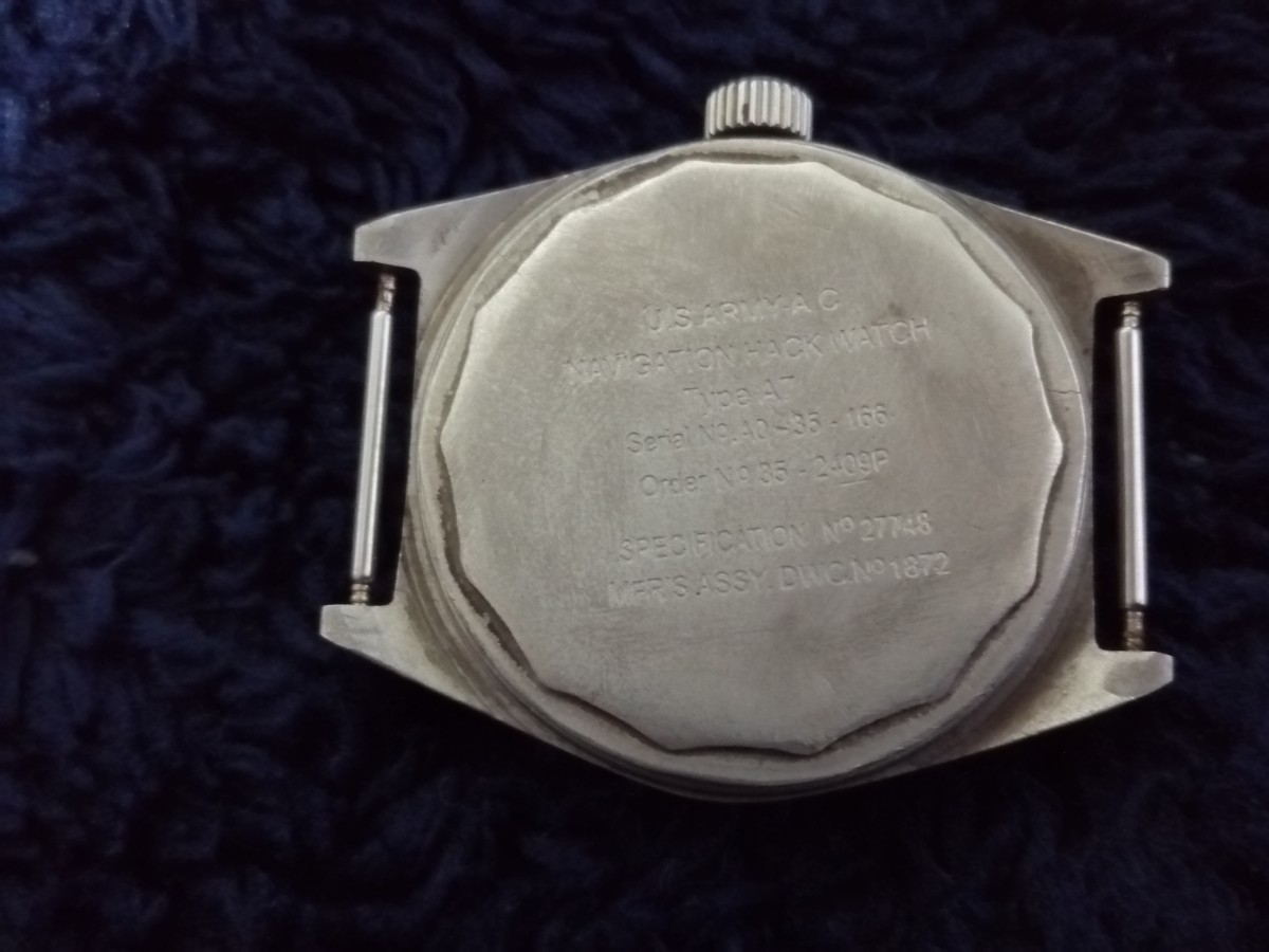 アンティーク　USアーミー　軍用時計　手巻き　カーキ　ベトナム戦争　ミリタリーウォッチ　ヴィンテージ　メンズ　腕時計　アメリカ軍_画像3