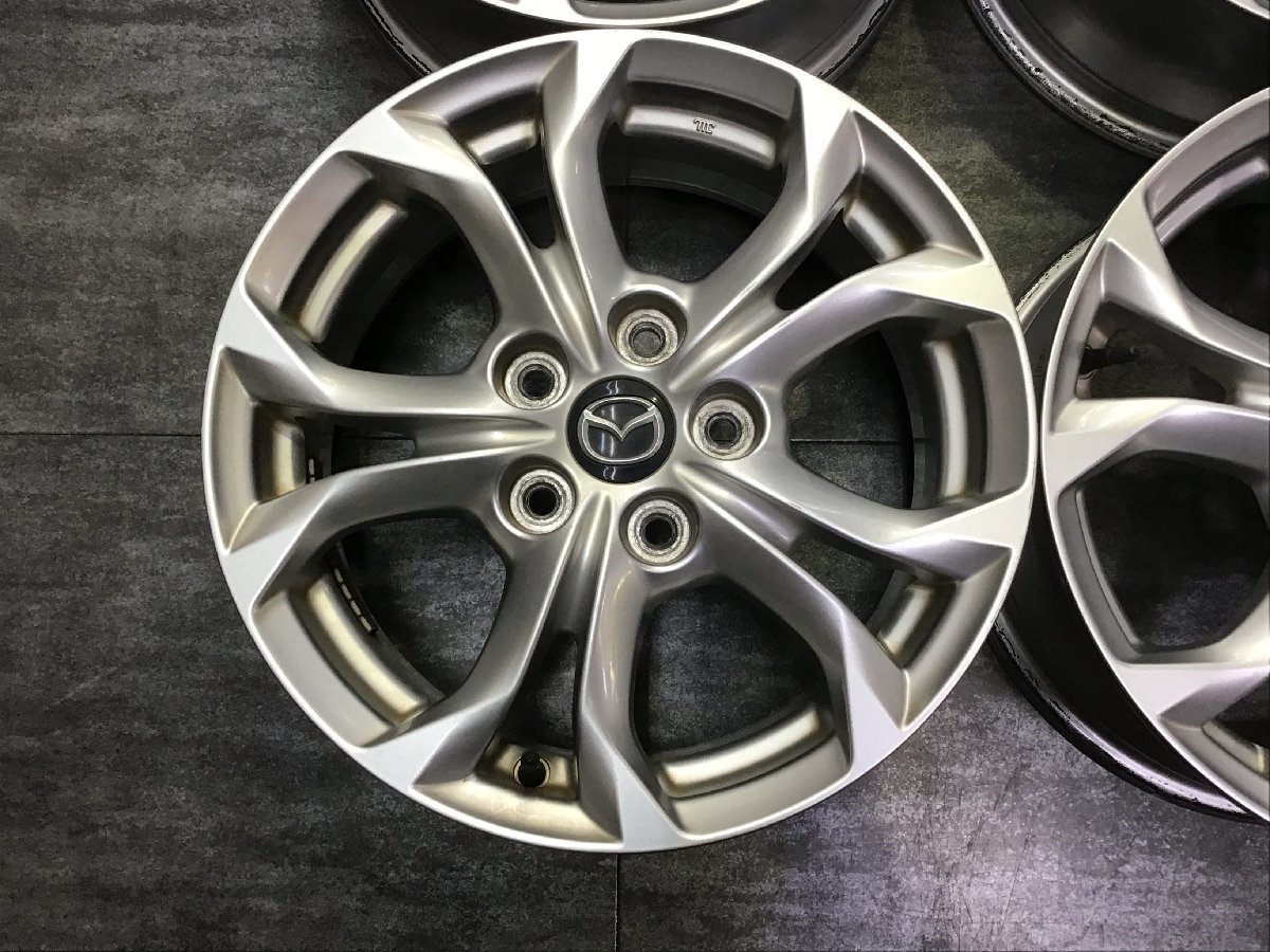 ◎◎激良品 マツダ純正　16×6.5J+50　114.3/5H　検）CX-3 アクセラ アテンザ ビアンテ プレマシー MAZDA3_画像2