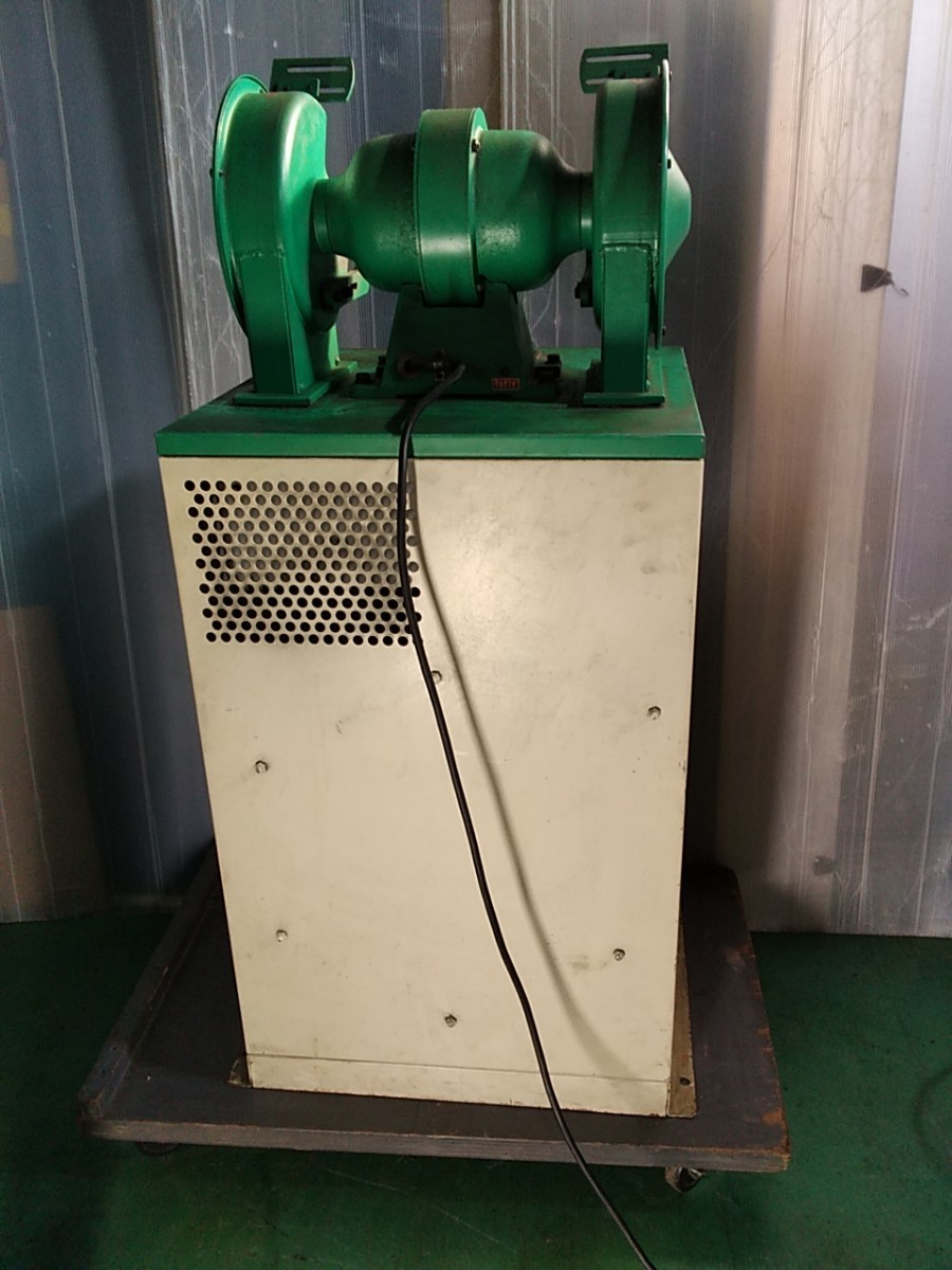 SHOWA SGK-CZC 集塵装置付き 両頭グラインダー 現状品 100V 50 SHOWA SGK-CZC 集塵装置付き 両頭グラインダー 現状品 100V 50