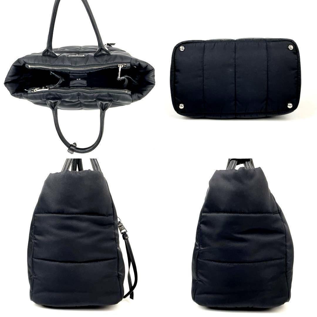 極美品 PRADA プラダ ハンドバッグ ボンバー トートバッグ 三角 極美品 PRADA プラダ ハンドバッグ ボンバー トートバッグ 三角