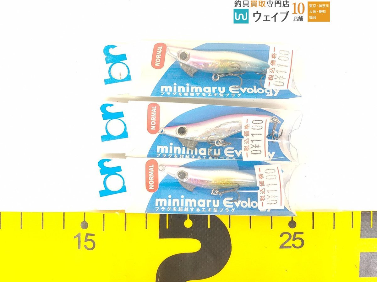 ブリーデン ミニマルエボロジー 50ノーマル 2.6g・ブリーデン ミニマルエボロジー 50シャロー 2.6g 他 計30点セット 未使用品_60N451813 (6).JPG