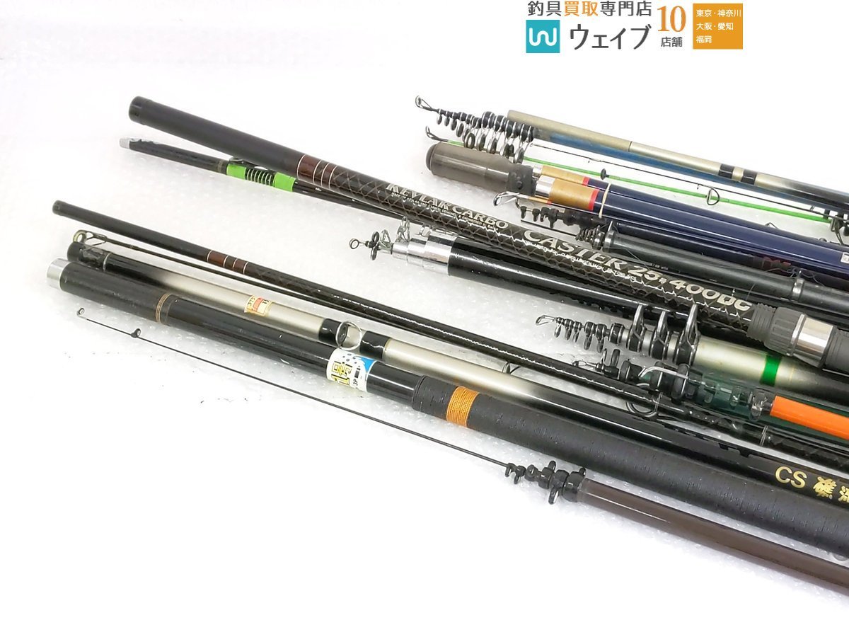 ダイワ ケブラーカーボ キャスター 25号 400DC・PS ジェットスポーツ 300 他 投げ竿 など 大量セット ジャンク品_160Y454093 (5).JPG