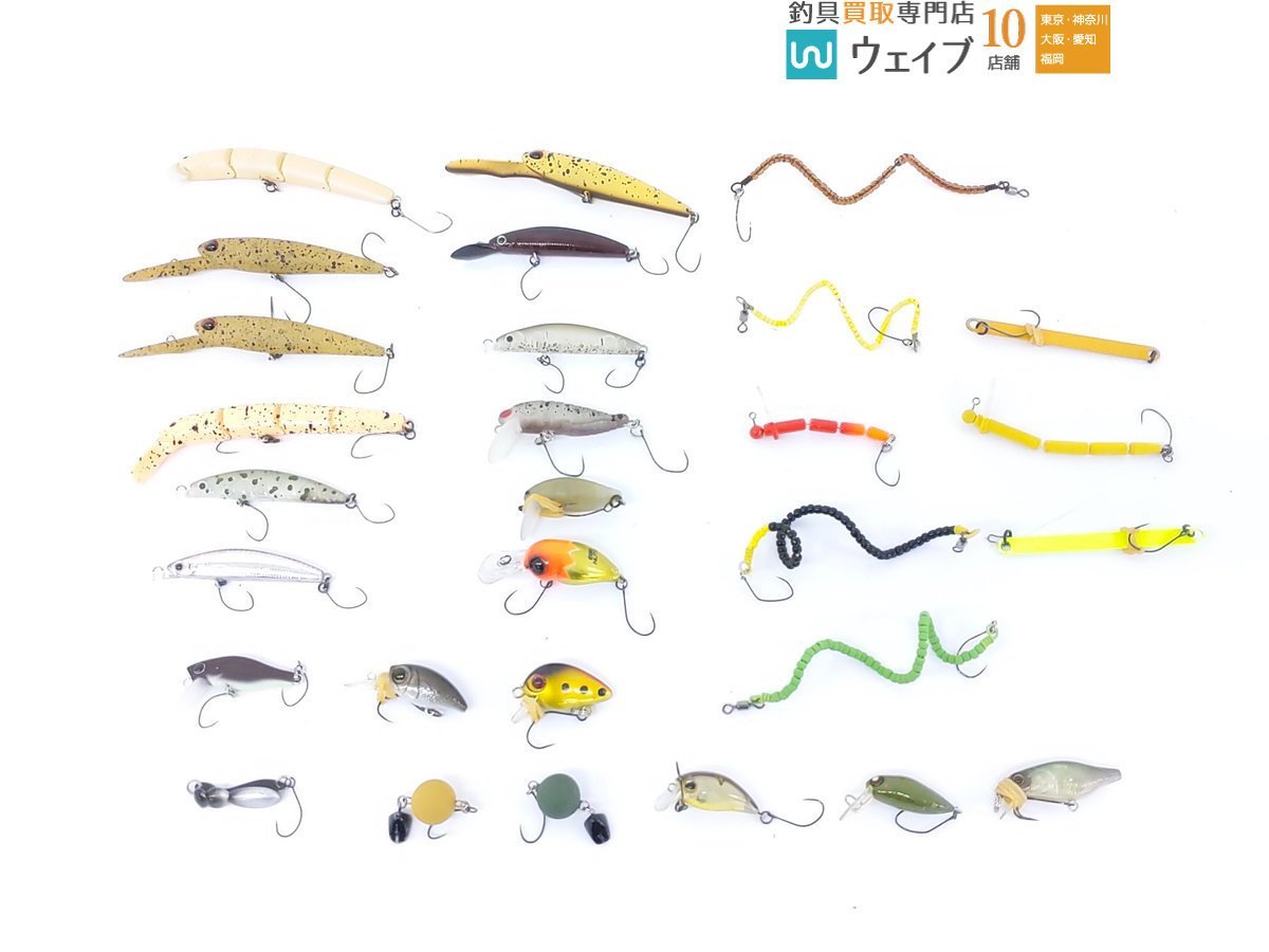 li cent grugruX* Val Cain shu bar nSsin King * Daiwa .no twig etc. total 29  piece used trout lure set : Real Yahoo auction salling