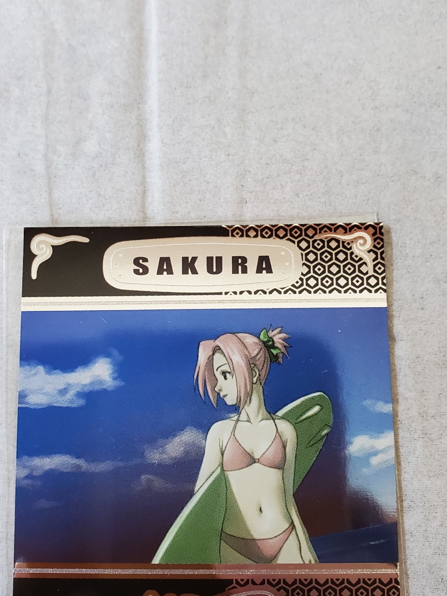 NARUTO весна . Sakura бикини купальный костюм карта металлик внутренний стандартный товар Naruto (Наруто) Sakura sexy 