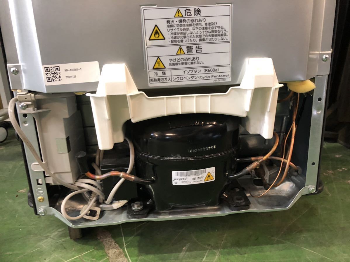 直接引取大歓迎◎ 中古 動作確認済! Panasonic NR-B17DW-T 直接引取大歓迎◎ 中古 動作確認済! Panasonic NR-B17DW-T
