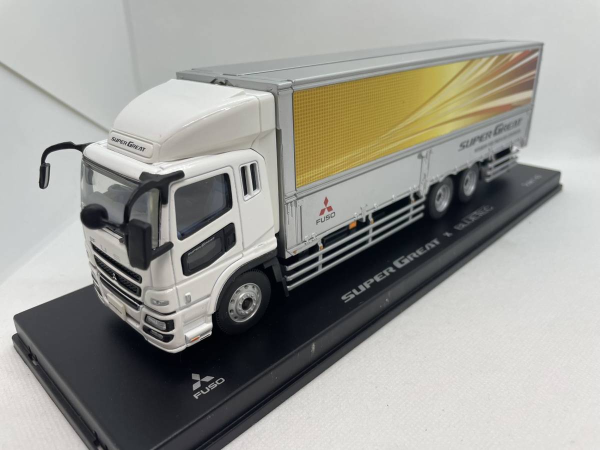 FUSO 1/43 三菱 ふそう MITSBISHI FUSO TRUCK＆BUS CORPORATION SUPER GREAT J03-2R-002_画像1