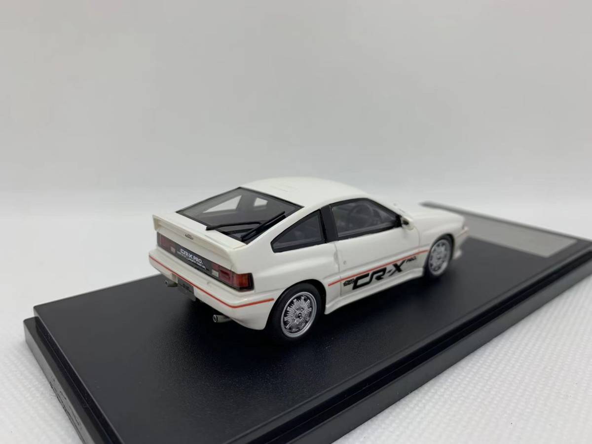 Hi-Story 1/43 ホンダ 無限 Honda CR-X PRO 1984 HS342 ホワイト J04-02-130_画像4