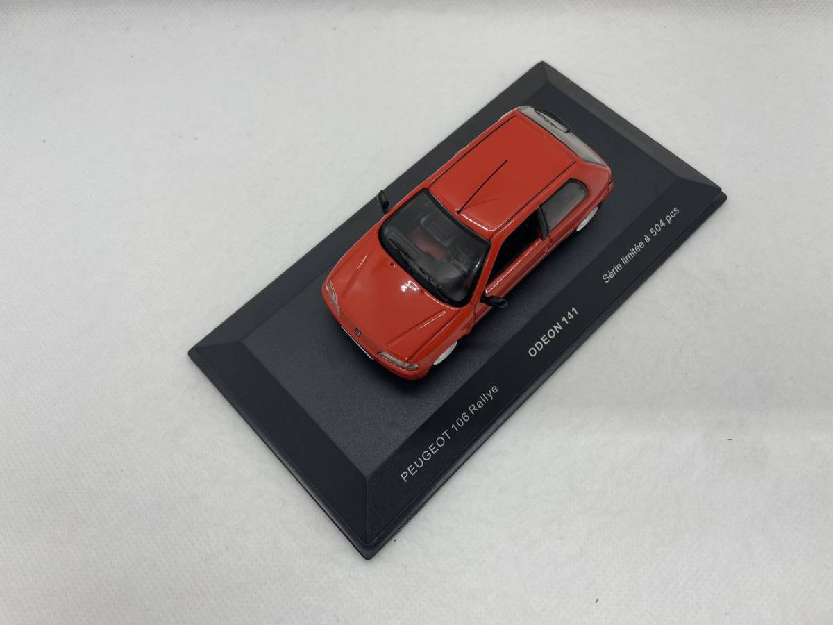 ODEON 1/43 プジョー PEUGEOT 106 Rallye J05-03-190_画像6