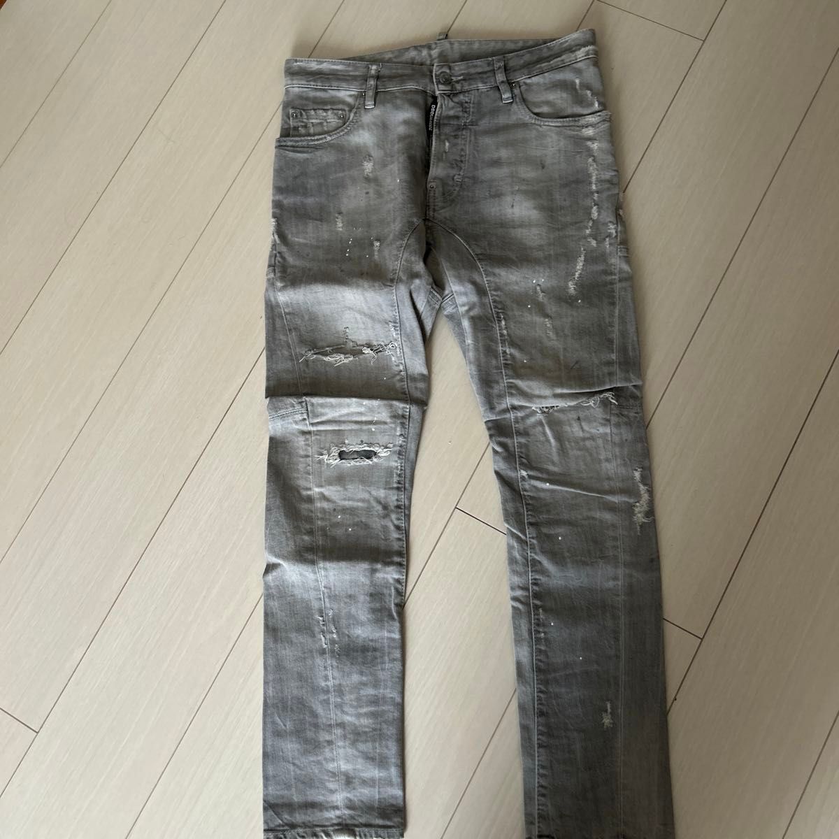 DSQUARED2 TIDY BIKER JEAN 44 ICEGRAY