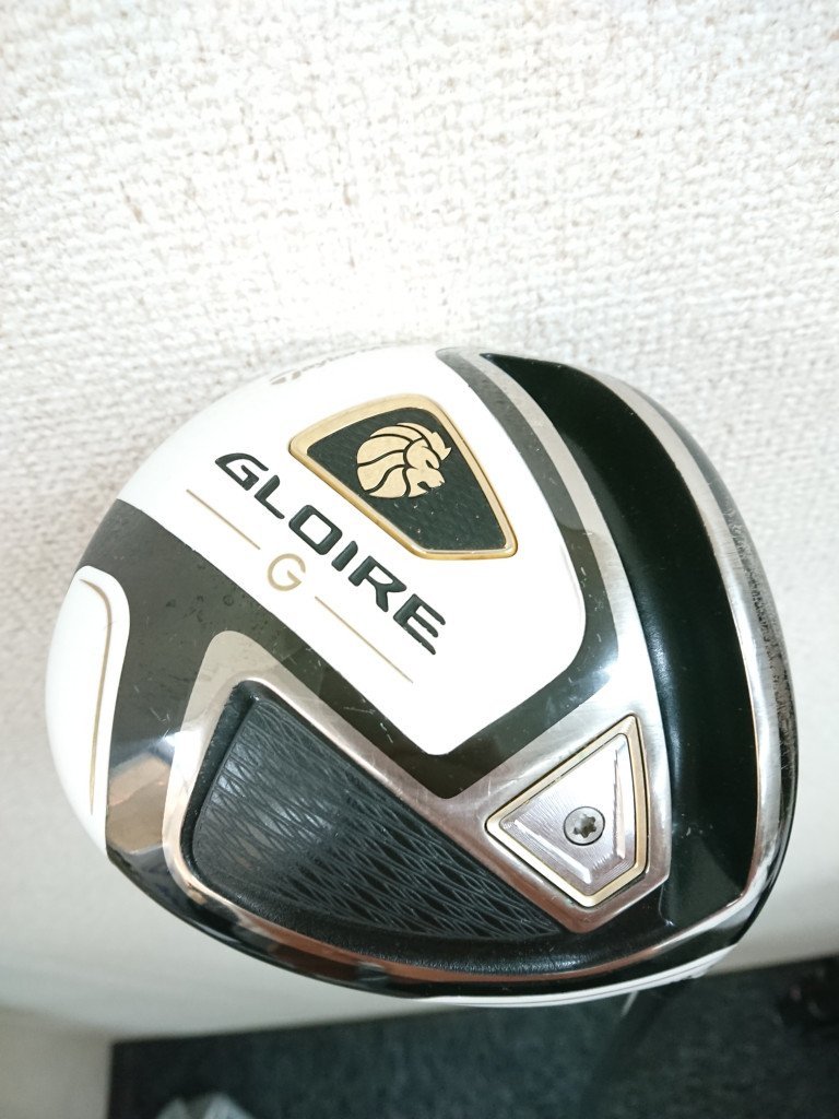 09632*TaylorMade テーラーメイド GLOIRE G グローレ ドライバー 1W10.5° フレックスS カバー付_画像1