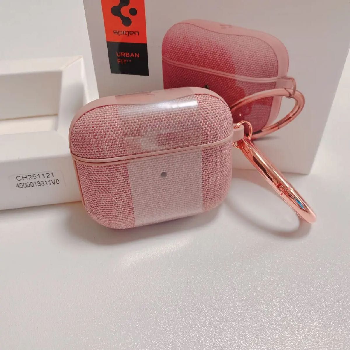AirPods 3 ケース Airpods 第3世代 ケース 大人　かわいい　ピンク　肌触り◎