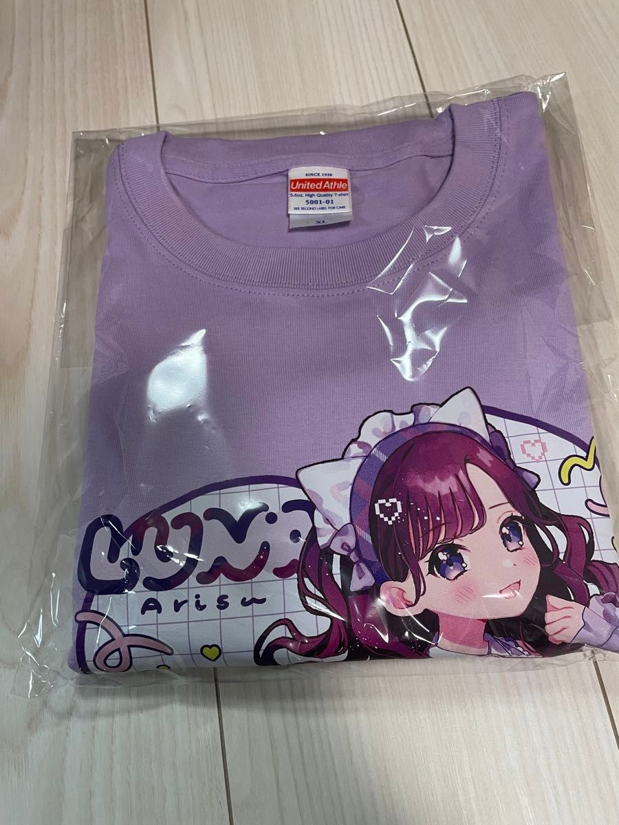 iLiFE!  有栖るな　Tシャツ XL