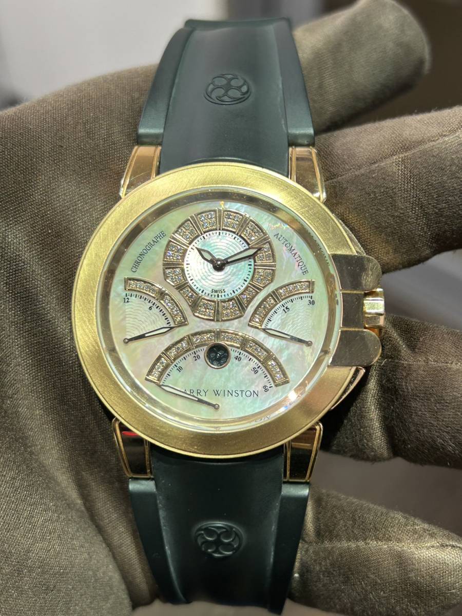 Harry Winston（ハリー・ウィンストン）オーシャン【2011年6月印】【中古品】【400/MCRA44R】_画像4