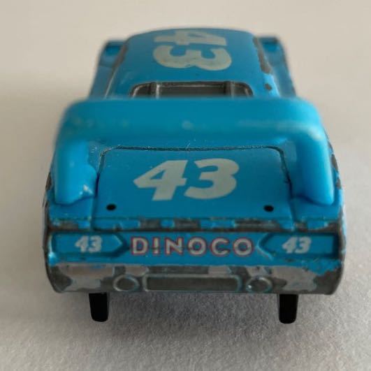 トミカ カーズ キング スタンダードタイプ 2008 C-10 The King DINOCO 43 水色 廃盤 絶版 中古 即決 ミニカー_画像4