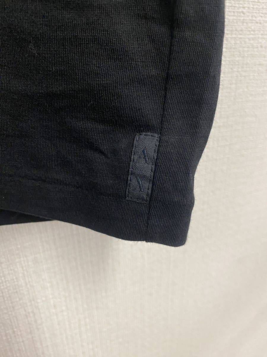 未使用 未開封 アルマーニ エクスチェンジ ARMANI EXCHANGE ストレッチ 半袖 クルーネック Tシャツ サイズXS ブラック 黒 メンズ 半袖の画像2