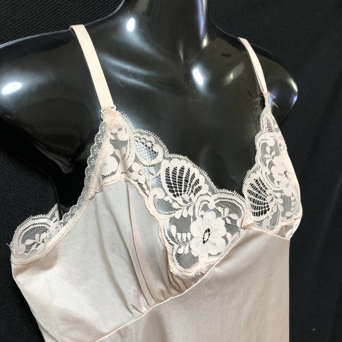 SX-525　☆♪The Coop co EXCEL Beauty Madams Lingerie ♪☆ エレガンスチャームスリップ　Lサイズ（B90cm　丈95cm)_画像1