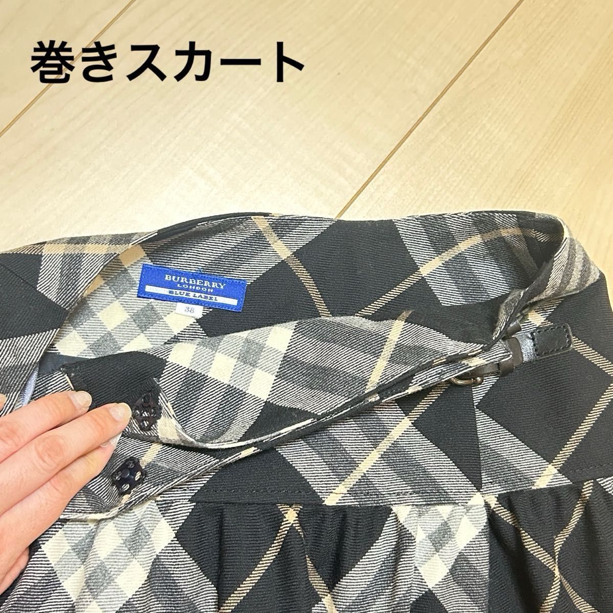 スカート チェック柄 バーバリーブルーレーベル BURBERRY サイズ スカート チェック柄 バーバリーブルーレーベル BURBERRY サイズ