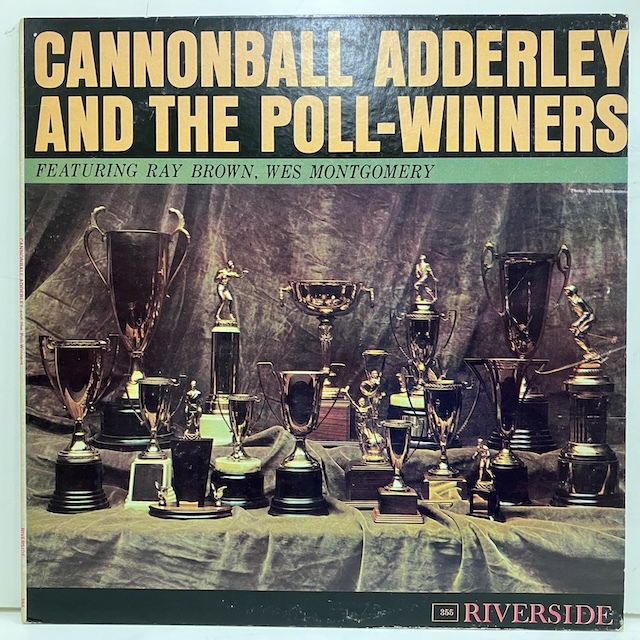 ■即決 JAZZ Cannonball Adderley / And The Poll Winners 米オリジナル、青大Bgp Dg Mono RLP355 j39658 _画像1
