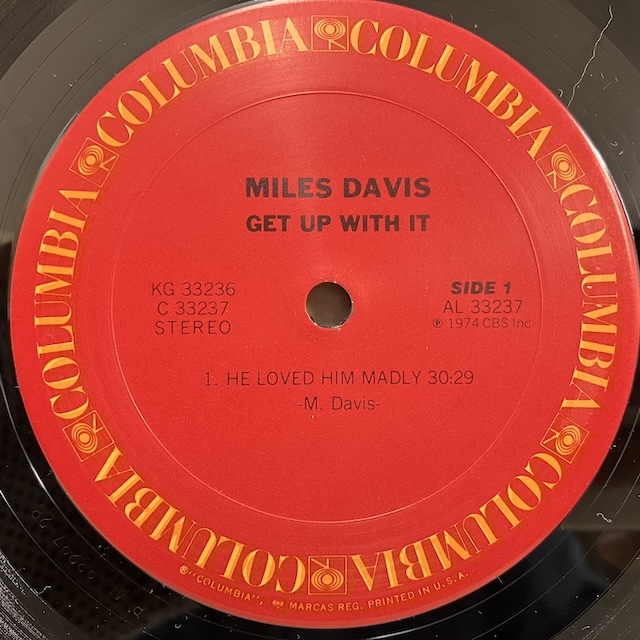 ■即決 FUSION Miles Davis / Get Up with It kg33236 jf33077 米オリジナル マイルス・デイヴィス_画像6