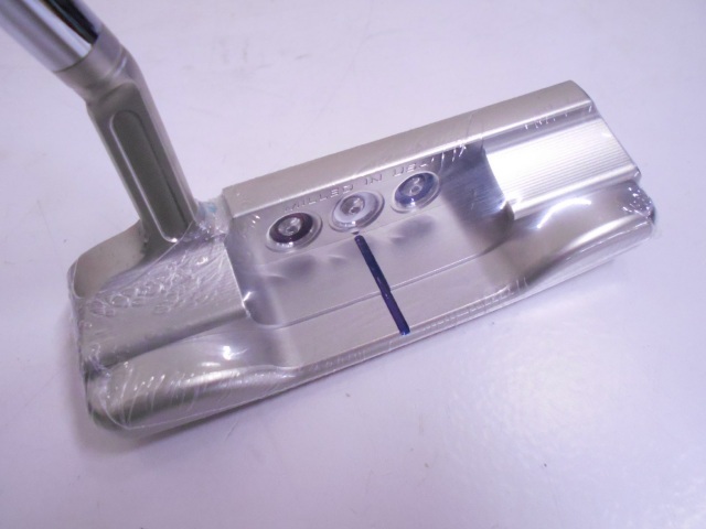 【中古】 タイトリスト CHAMPIONS CHOICE NEWPORT1.5+ BUTTON BACK スチール[33] 3.5 パター スチールシャフト おすすめ メンズ 右_画像3