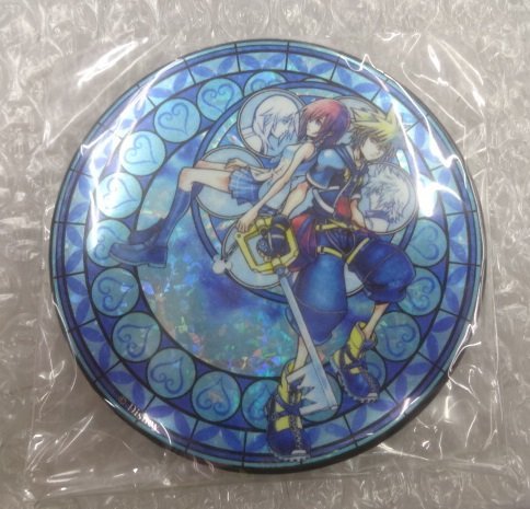 * inside unopened KINGDOM HEARTS Kingdom Hearts can badge collection sola kai liKHⅡ can badge tent gram stained glass goods 