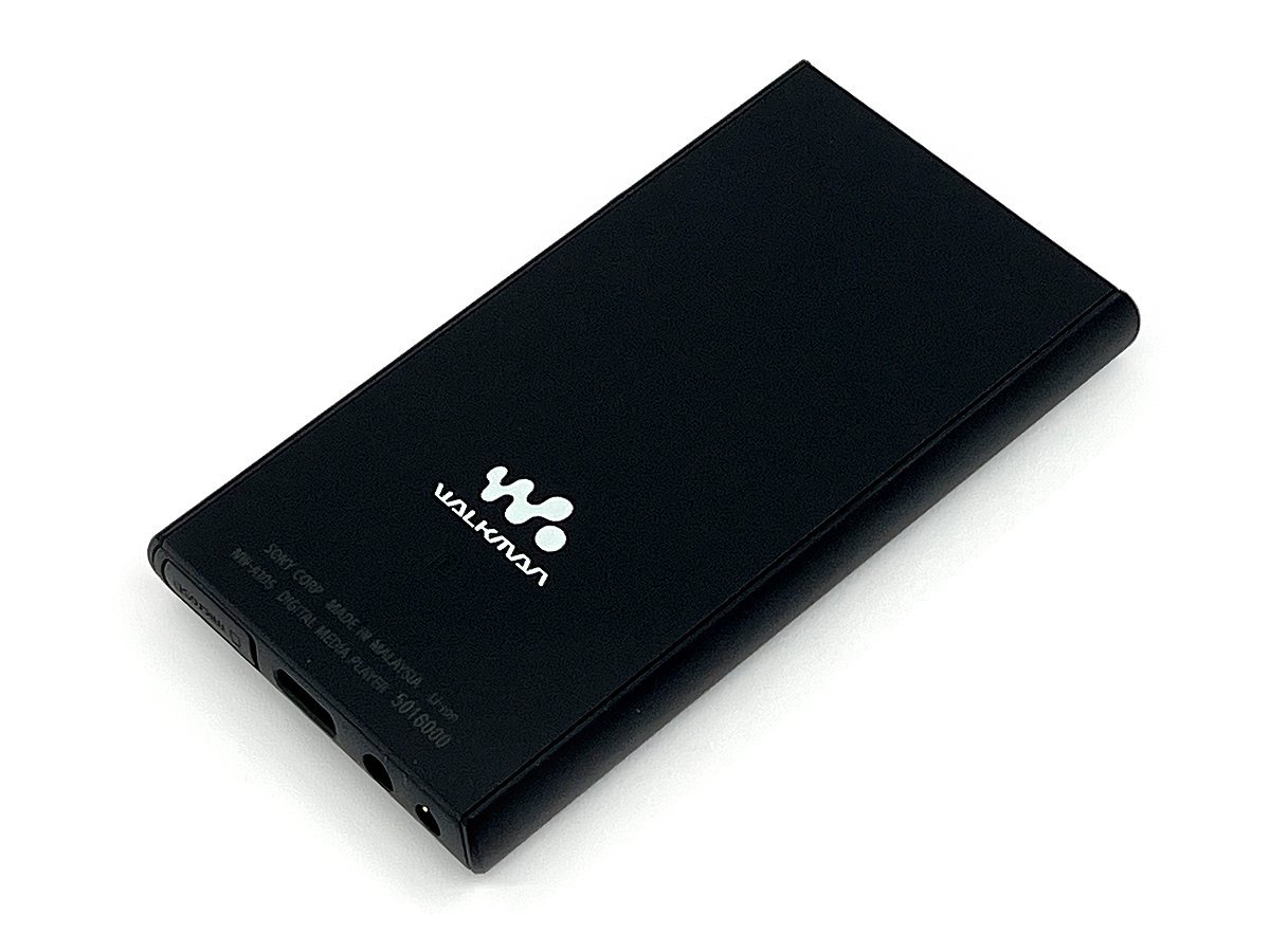 SONY WALKMAN NW-A105HN ソニー ウォークマン ブラック デジタルメディアプレイヤー 16GB 純正シリコンカバー付_画像4