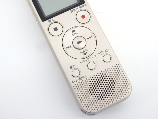 ソニー ステレオICレコーダー ICD-PX470F 4GB ゴールド 高感度 低ノイズ リニアPCM MP3 FM USB_画像5