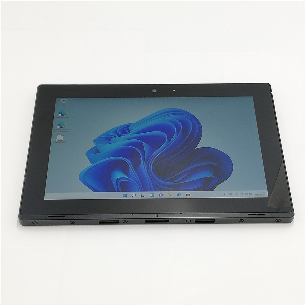 1円～ 保証付 高速SSD 10.1型 タブレット NEC PC-VKF11T1B1 中古良品 Celeron 無線 Wi-Fi Bluetooth Webカメラ Windows11 Office おまけ有_画像4