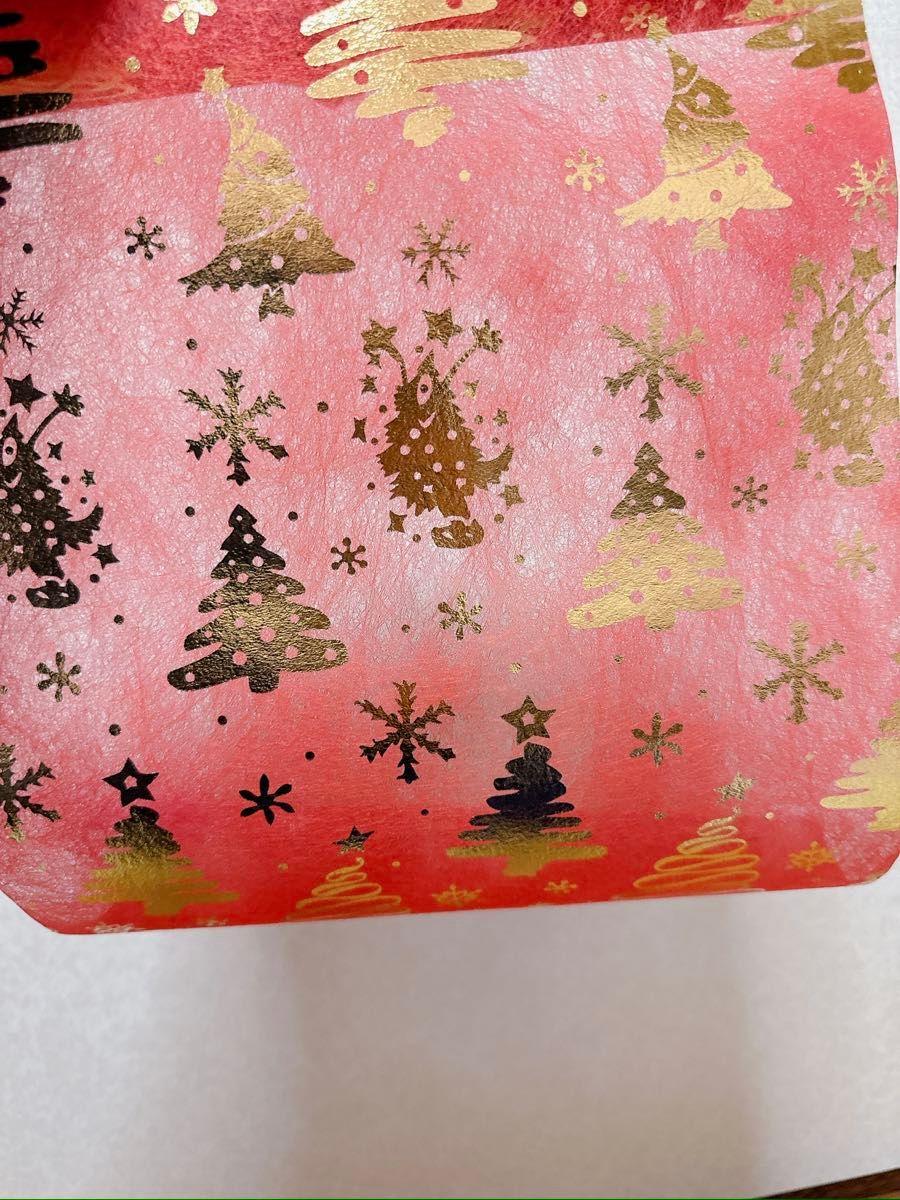 ★クリスマス包装紙 クラフト紙 スノーフレーク ヘラジカ柄 クリスマスコレクション ギフト プレゼント バッグ 包装