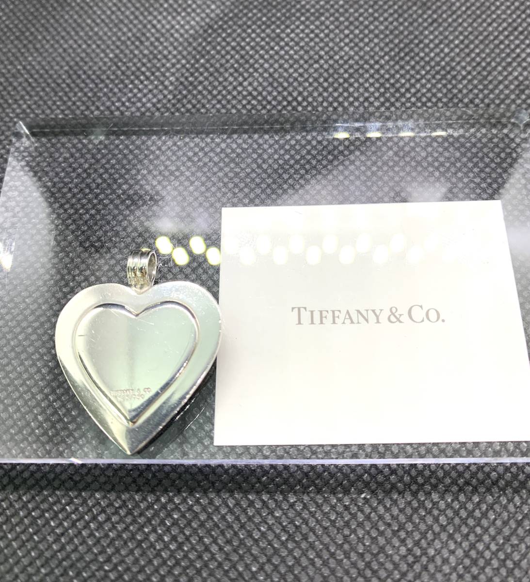 【TN12】新春特別◆18K＋SV925　Tiffany(ティファニー)1円祭り！！◆◇【ティファニー】Tiffany18KダブルハートTOP☆1円スーパーセール☆_画像3