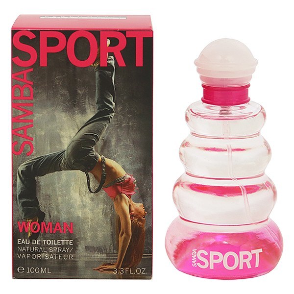 ワークショップ サンバ スポーツ ウーマン EDT・SP 100ml 香水 フレグランス SAMBA SPORT WOMAN WORK SHOP 新品 未使用_画像1