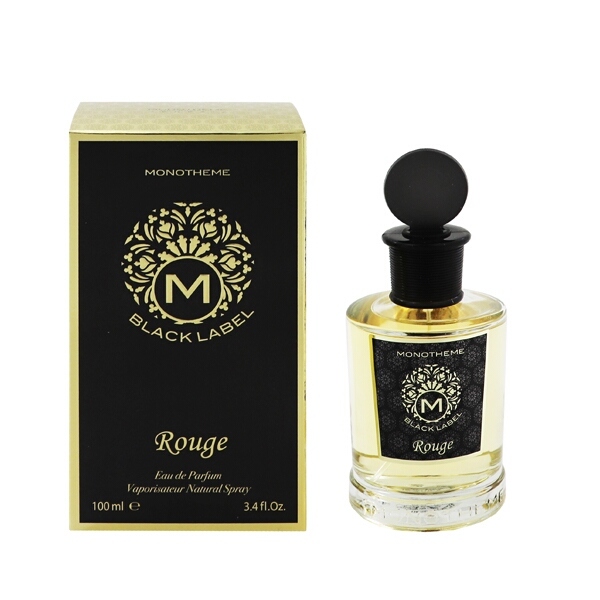 モノテーム ブラックレーベル ルージュ EDP・SP 100ml 香水 フレグランス BLACK LABEL ROUGE EAU PARFUME MONOTHEME 新品 未使用_画像1