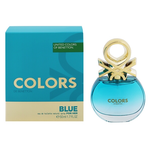 ベネトン カラーズ ブルー フォーハー (箱なし) EDT・SP 50ml 香水 フレグランス COLORS BLUE FOR HER BENETTON 新品 未使用_画像1